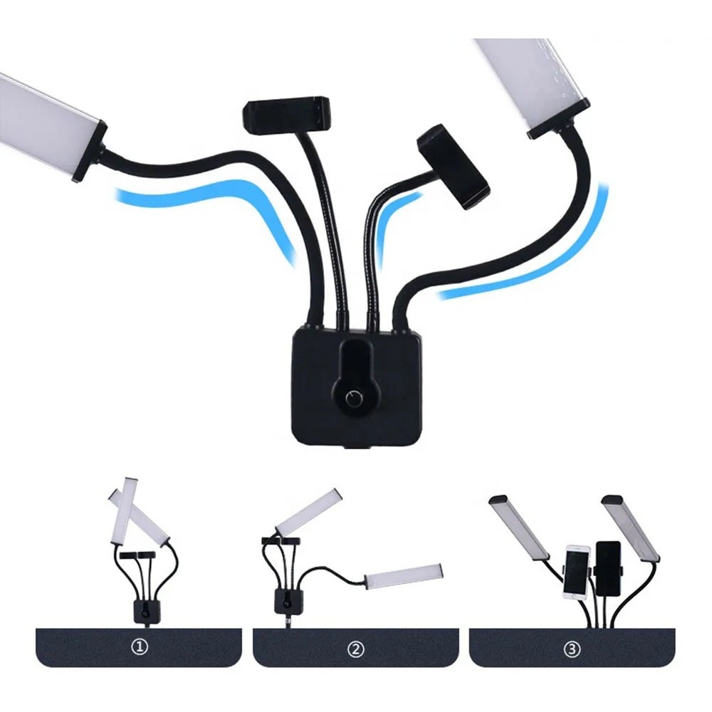 2 Kollu Esnek Uygulama Işığı 2 Kollu Esnek Uygulama Işığı