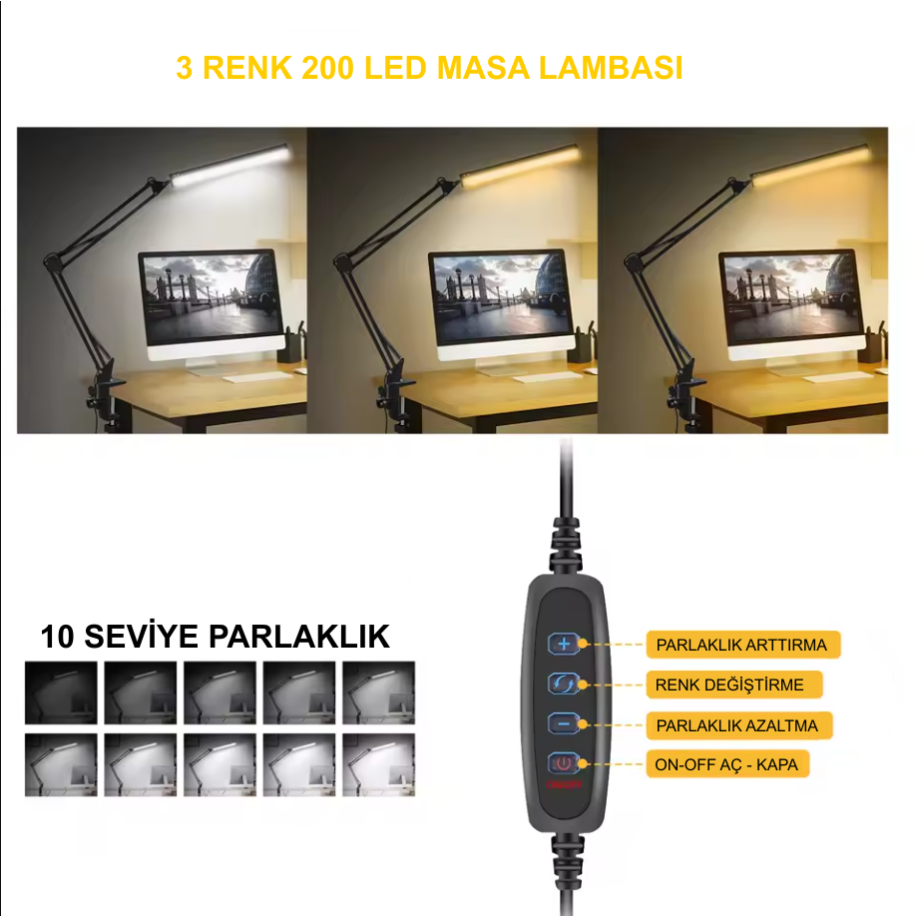 Protez Tırnak ve Kalıcı Oje Masa Lambası Akrobat - Profesyonel Manikür Işığı | 30 Watt
