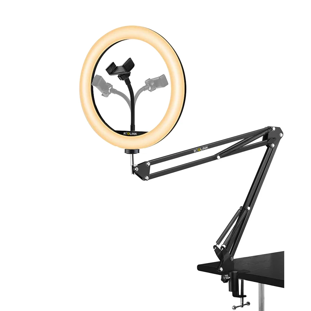 10 inch 9 watt Ring Light Masa Üstü Kollu 10 inch 9 watt Ring Light Masa Üstü Kollu