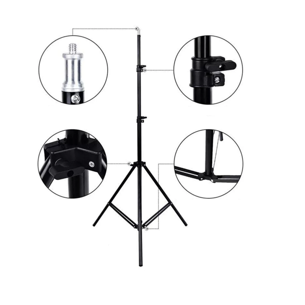 Destekli Kalın Işık Tripodu