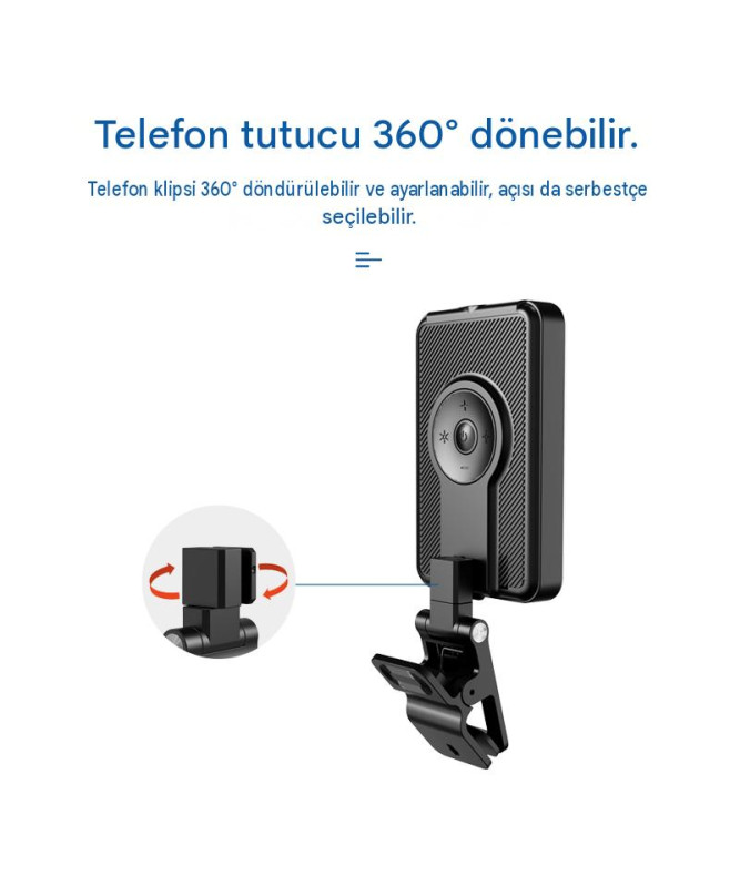 Taşınabilir Mini LED Video Işığı