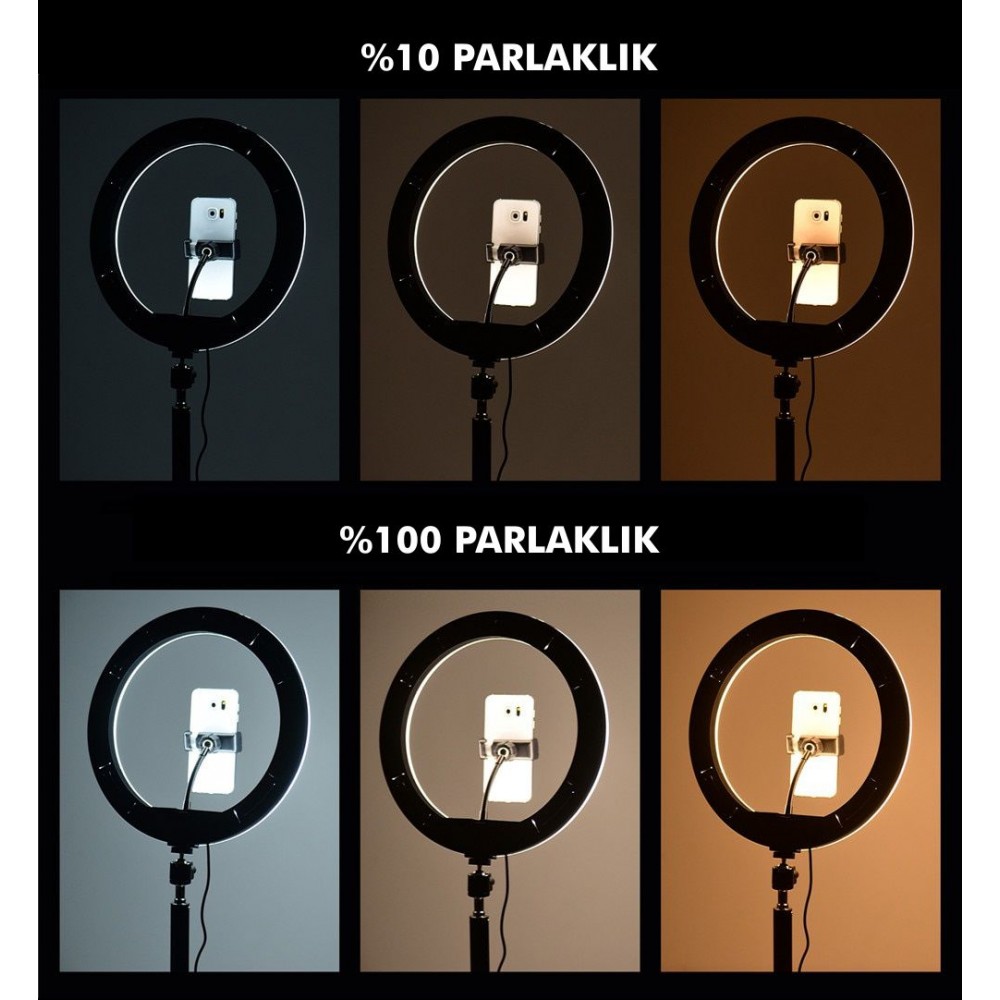 13 inch 18 watt Ring Light Sadece Başlık 13 inch 18 watt Ring Light Sadece Başlık