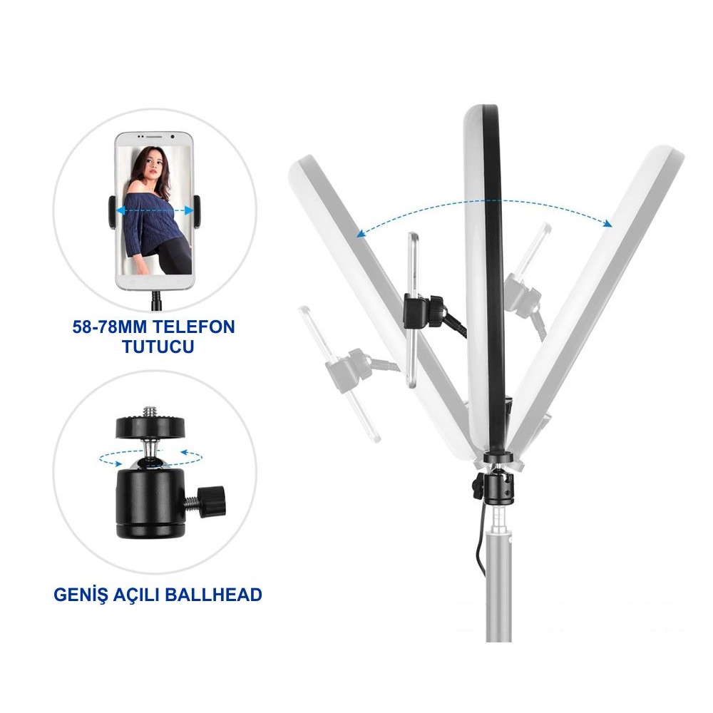 13 inch 18 watt Ring Light Sadece Başlık 13 inch 18 watt Ring Light Sadece Başlık