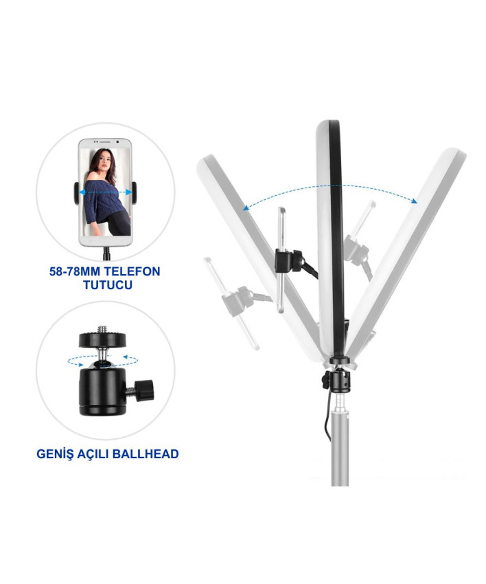 10 inch 9 watt Ring Light Sadece Başlık