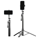 Ultra Uzun 2.15 Metre Bluetooth Kumandalı Tripod Selfie Çubuğu
