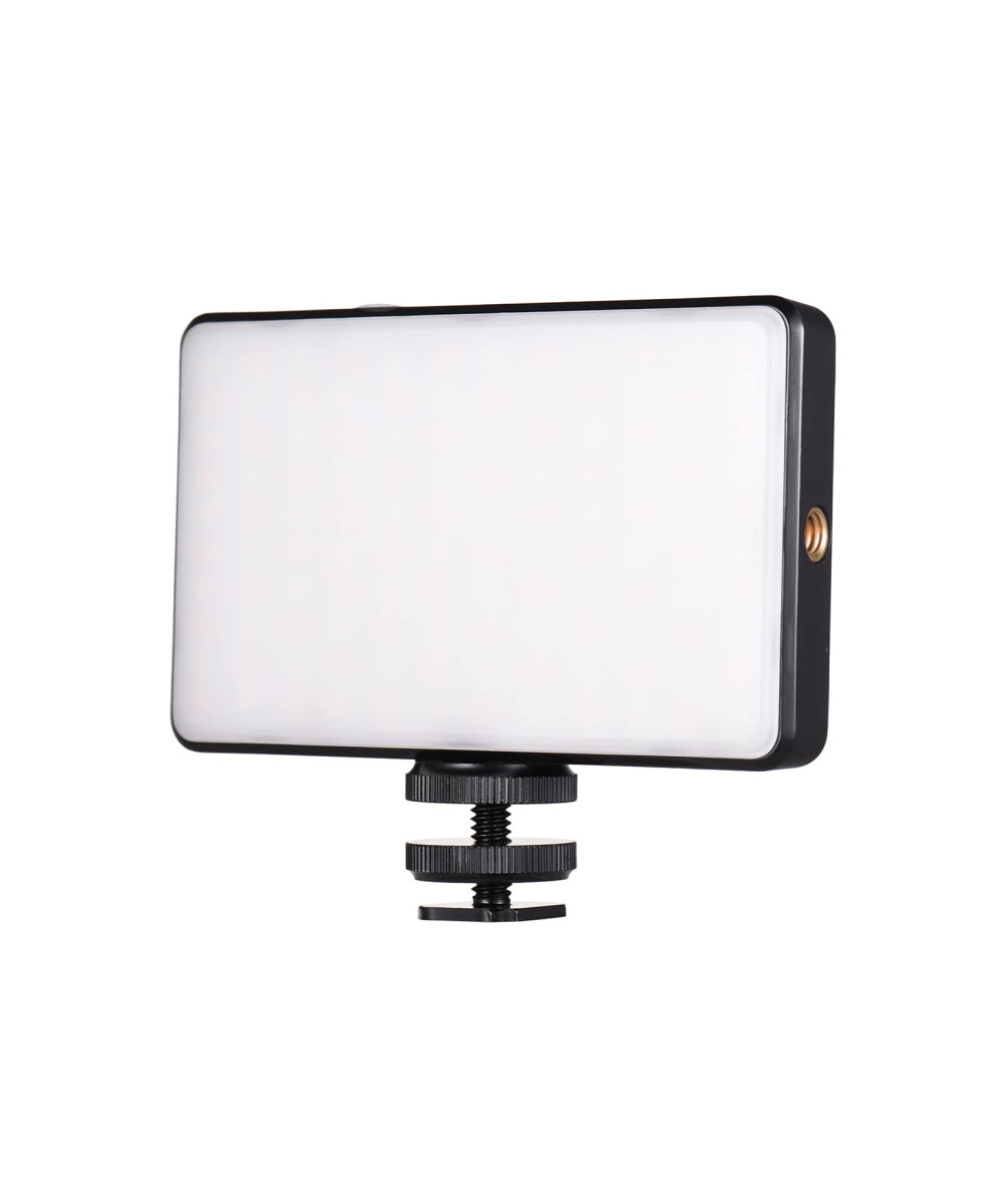 Taşınabilir LED Video Fotoğraf Işığı Şarjlı 3000mAh Kamera Üstü Dolgu Işığı ve Vlogger Canlı Yayın Aydınlatma Paneli