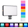 Taşınabilir LED Video Fotoğraf Işığı Şarjlı 3000mAh Kamera Üstü Dolgu Işığı ve Vlogger Canlı Yayın Aydınlatma Paneli Taşınabilir LED Video Fotoğraf Işığı Şarjlı 3000mAh Kamera Üstü Dolgu Işığı ve Vlogger Canlı Yayın Aydınlatma Paneli