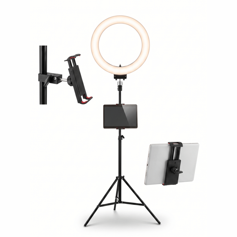 Tripod Tablet Tutucu Sıkıştırmalı