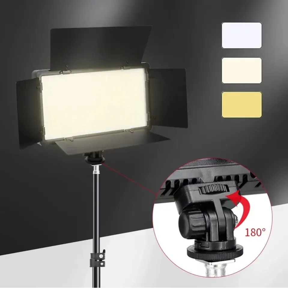 ＲINGO（感謝）/4 U800+ Profesyonel Bi-Color Video Panel Işık Bataryalı Taşınabilir